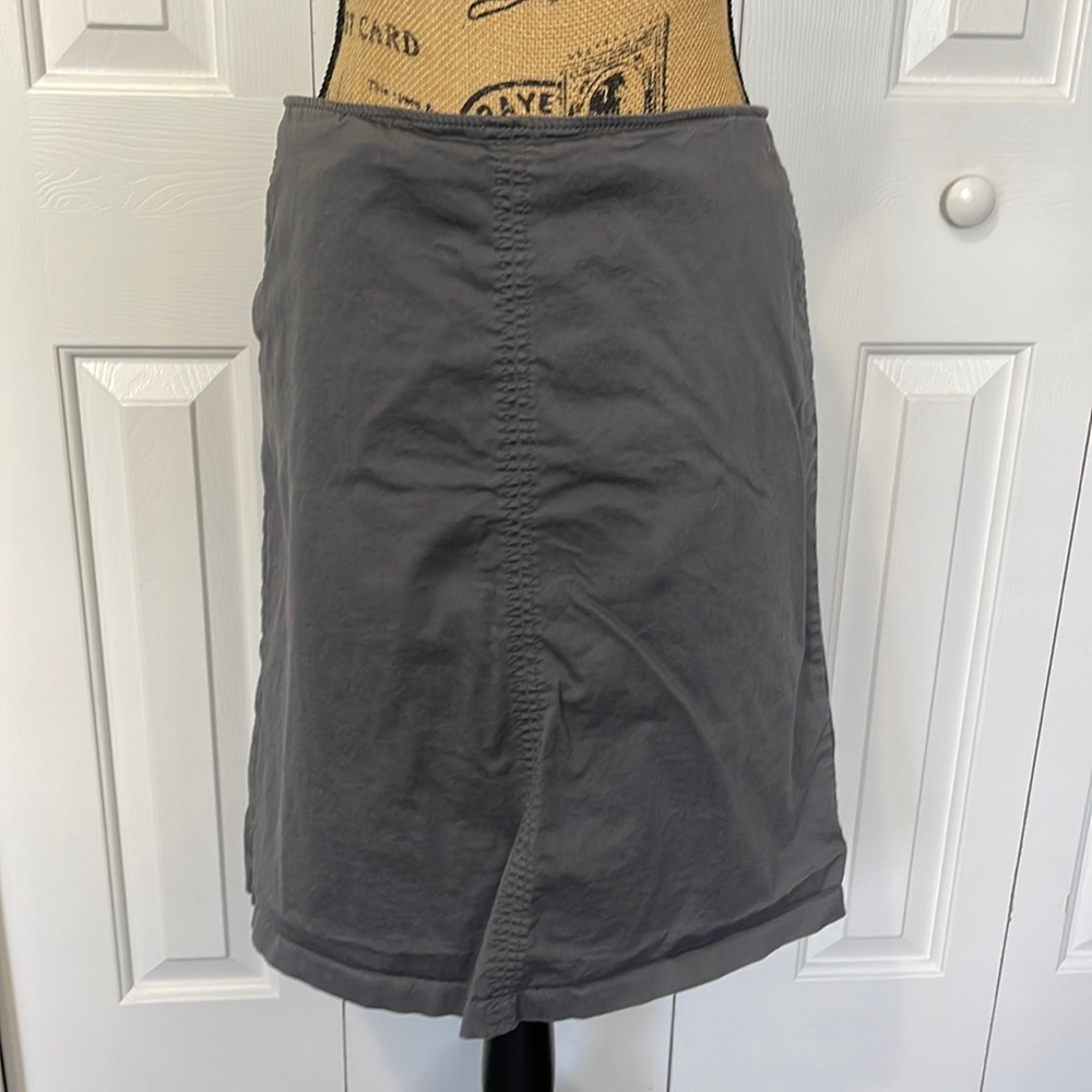 NY&Co Stretch Gray Skirt